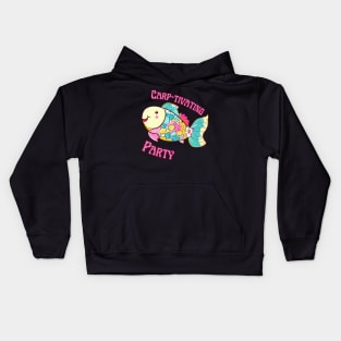 Carp-tivating Party Kids Hoodie